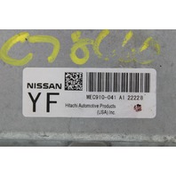 12 Nissan Versa MEC910-041 A1 Computer Brain Engine Control ECU ECM EBX Module