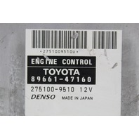 06-08 Toyota Prius 89661-47160 Computer Brain Engine Control ECU ECM EBX Module