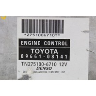 06 Toyota Sienna 89661-08141 Computer Brain Engine Control ECU ECM EBX Module