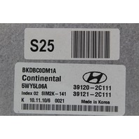 09-11 Hyundai Genesis 39121-2C111 Computer Brain Engine Control ECU ECM Module