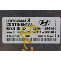 15 16 Hyundai Sonata 39111-2GGK0 Computer Brain Engine Control ECU ECM Module