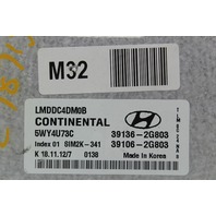 10-13 Hyundai Tucson 39106-2G803 Computer Brain Engine Control ECU ECM Module