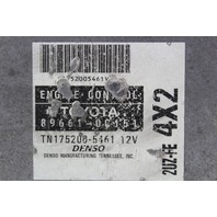 00 Toyota Tundra 89661-0C151 Computer Brain Engine Control ECU ECM EBX Module