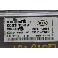 11-13 Kia Optima 39111-2G891 Computer Brain Engine Control ECU ECM EBX Module