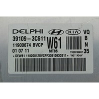 11 12 Kia Sedona 39109-3C611 Computer Brain Engine Control ECU ECM EBX Module