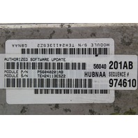 02 Dodge RAM 1500 P56040201AB Computer Brain Engine Control ECU ECM EBX Module