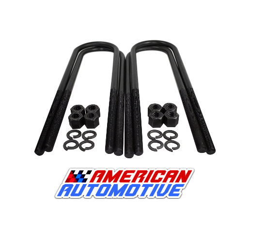 C1500 C2500 C3500 1-2/" Rear Suspension Lift U Bolts 10/" Long OEM Material