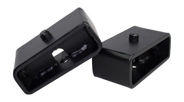 American Automotive 1999-2018 F250 F350 2 Rear Lift Blocks SuperDuty Kit 2WD 4WD /& U Bolt Super Duty Kit