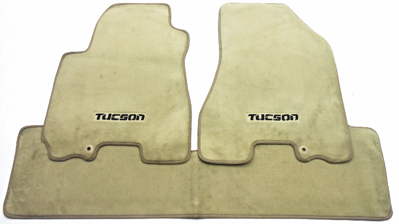 New OEM Nissan Xterra Complete 3-Piece Floor Mat Set Round Grommet Holes