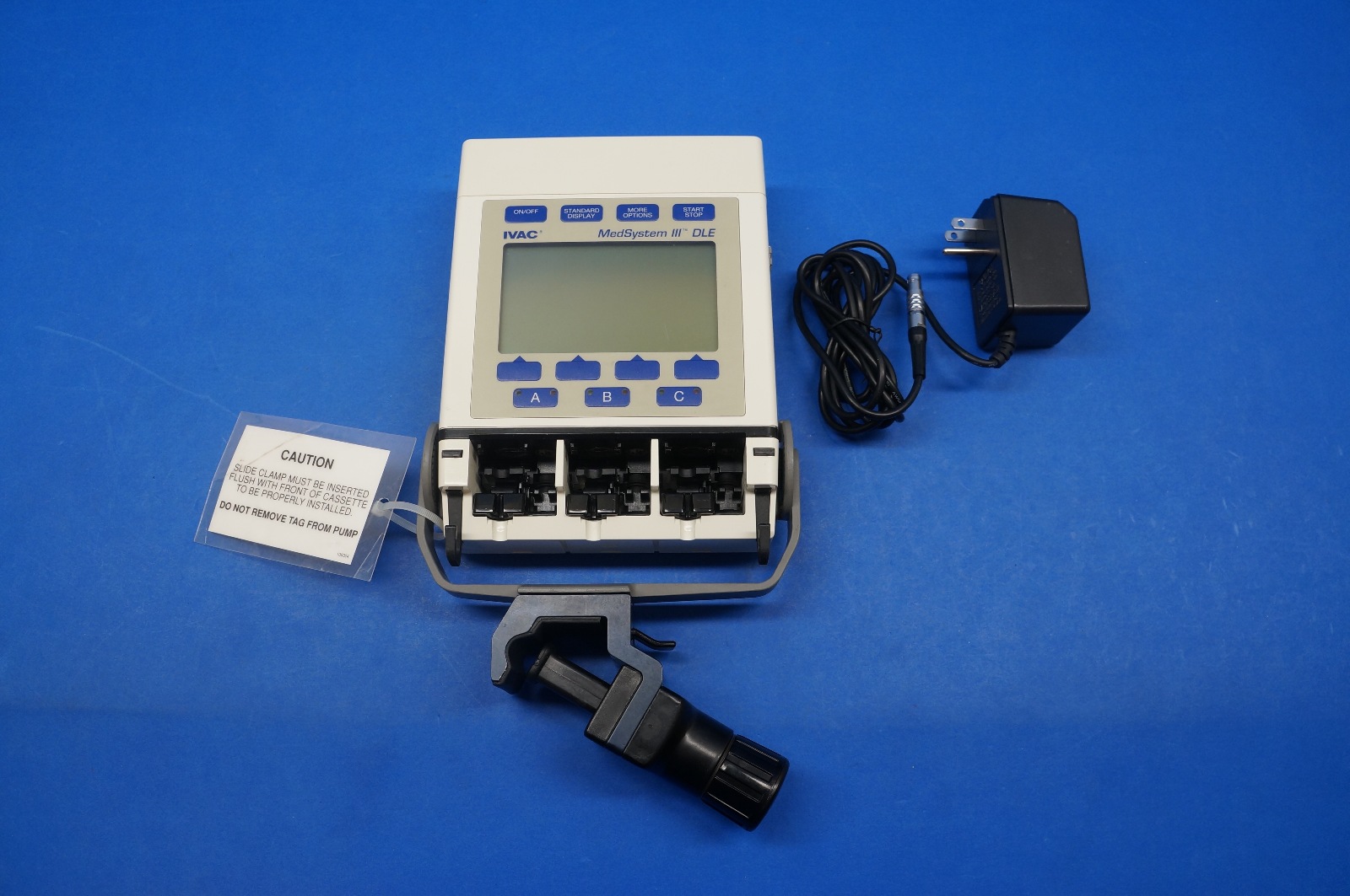 Alaris 2865B IVAC MedSystem III INFUSION PUMP MULTI CHANNEL Biomed