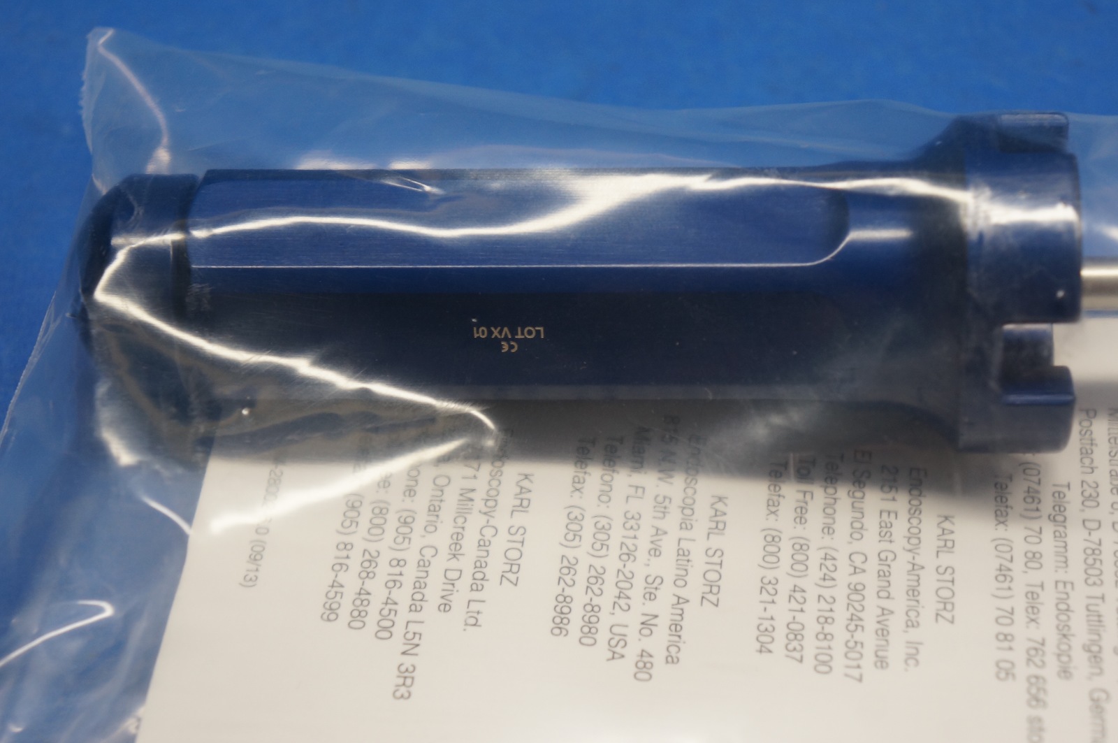 Karl Storzz 28140EB Dilator With Integrated Handle, Short, Diameter 6 mm