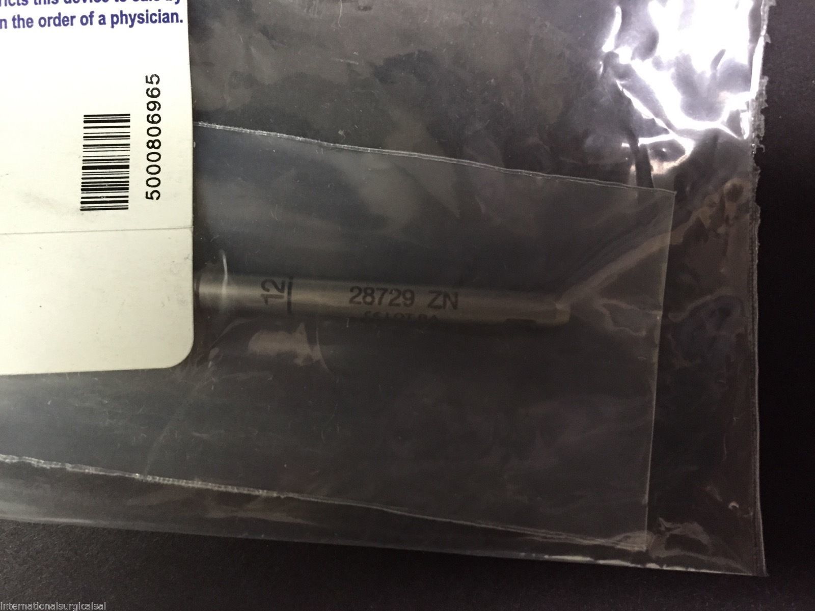 Karl Storz 28729ZN Femoral 5mm Offset Guide Use With Handle
