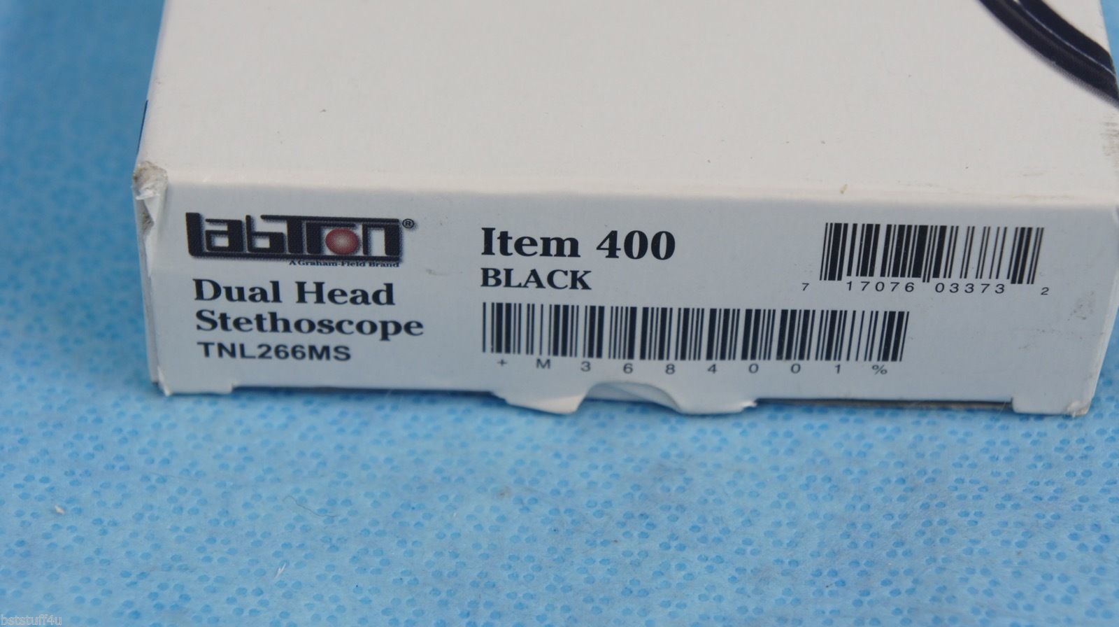 Estetoscopio Labtron 400 de doble cabezal negro