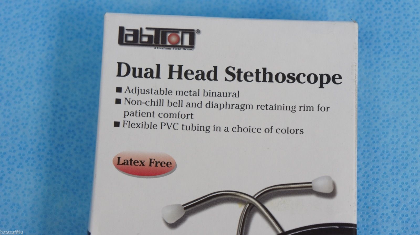 Estetoscopio Labtron 400 de doble cabezal negro