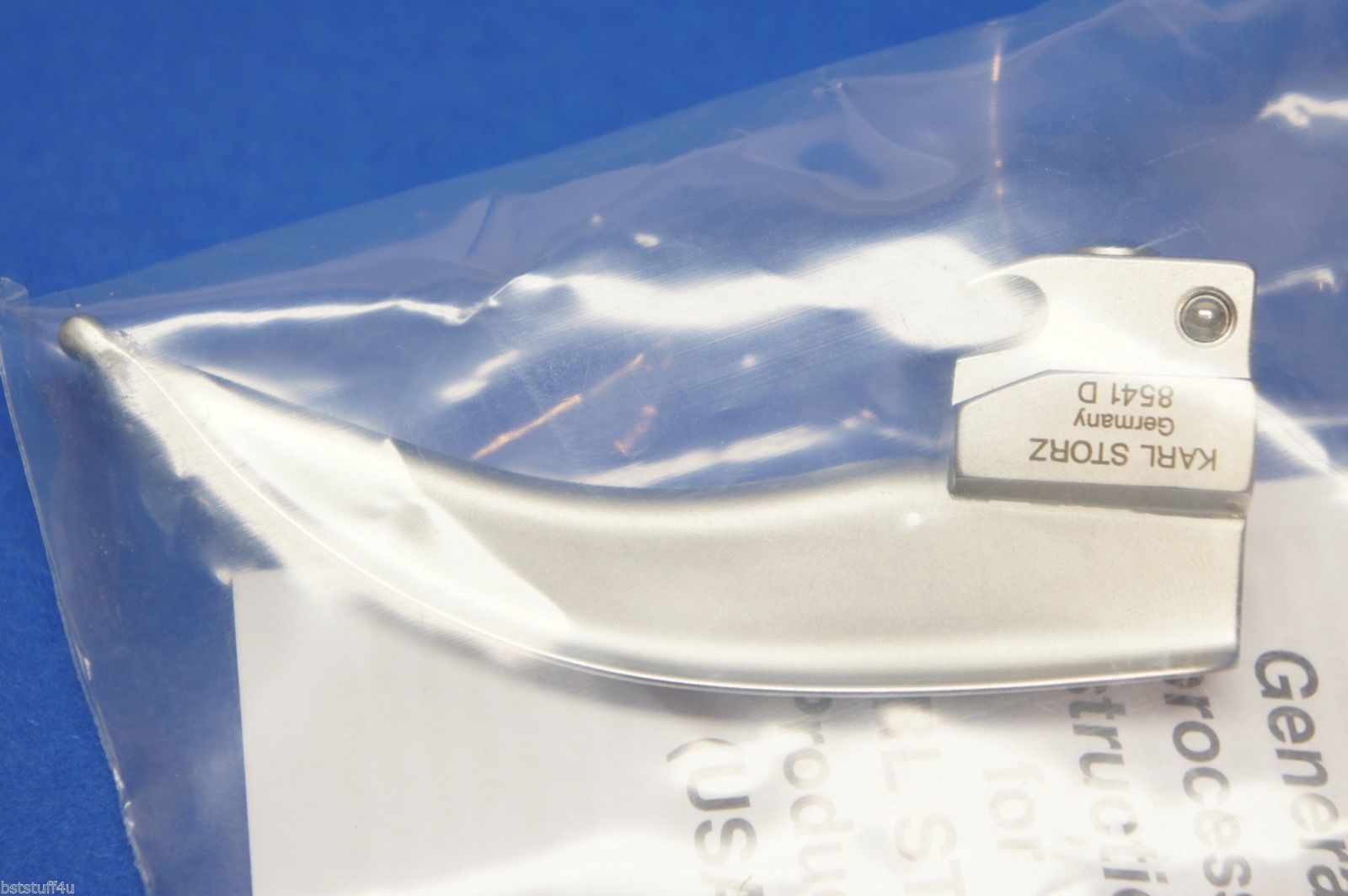 Karl Storz 8541D Macintosh Laryngoscope Blade Size 1 Cold Light Fiber