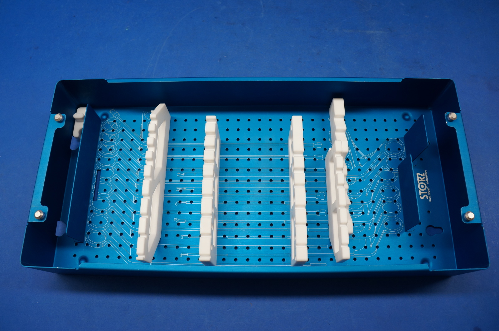 Karl Storz 39731B STEINER AluminiumTray For LaserLaryngoscopy