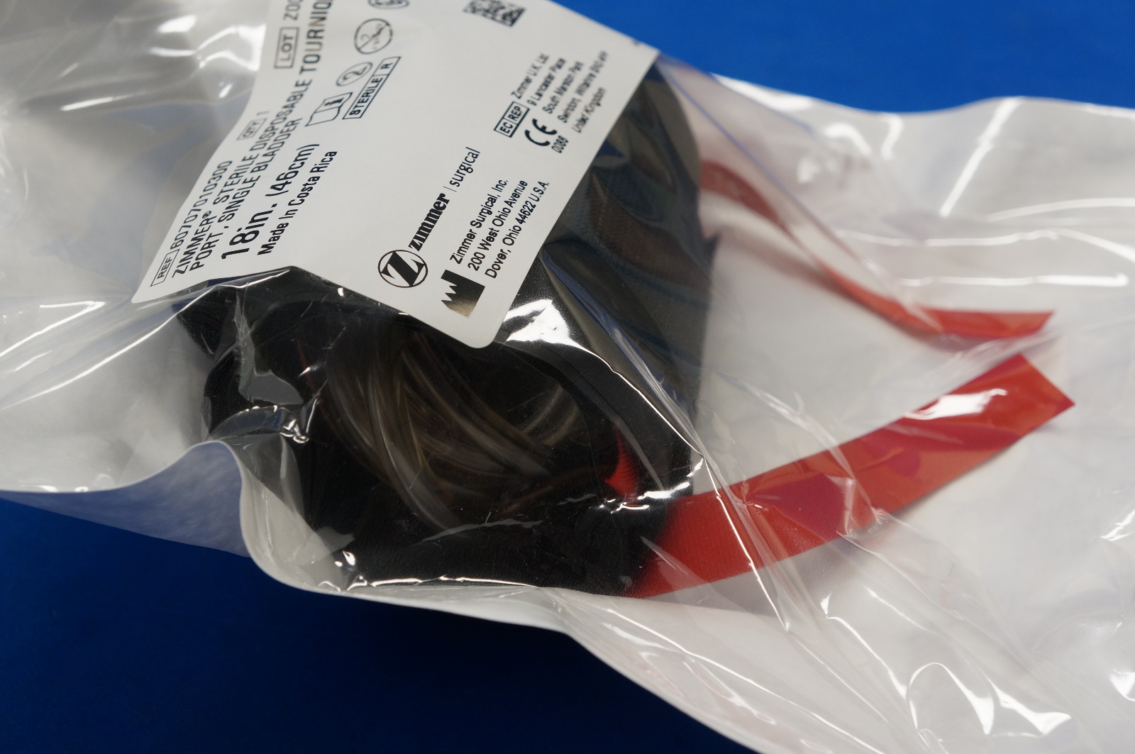 Zimmer 60707010300 Sterile Disposable Tourniquet Cuff W/PLC, 18inch