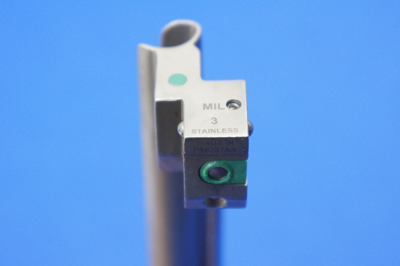 Novamed MIL 3 Standard Laryngoscope Blade