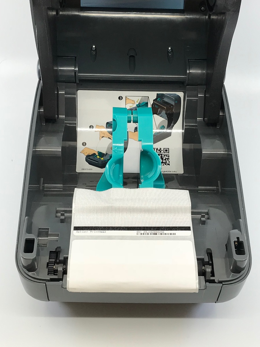 Zebra GK420T Thermal Barcode Label Printer GK42-102510-000 USB Serial