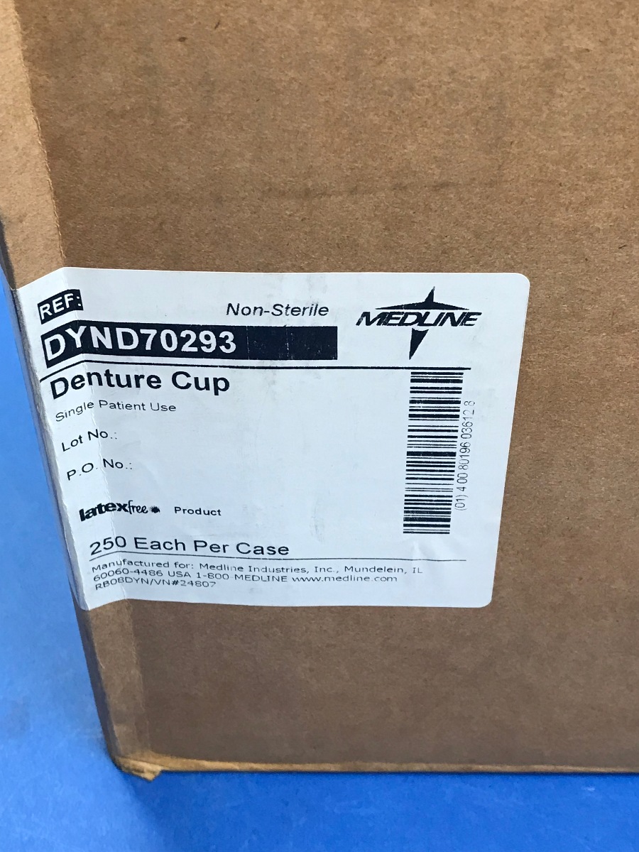 Medline DYND70293 Denture Cup Box of 250 eBay