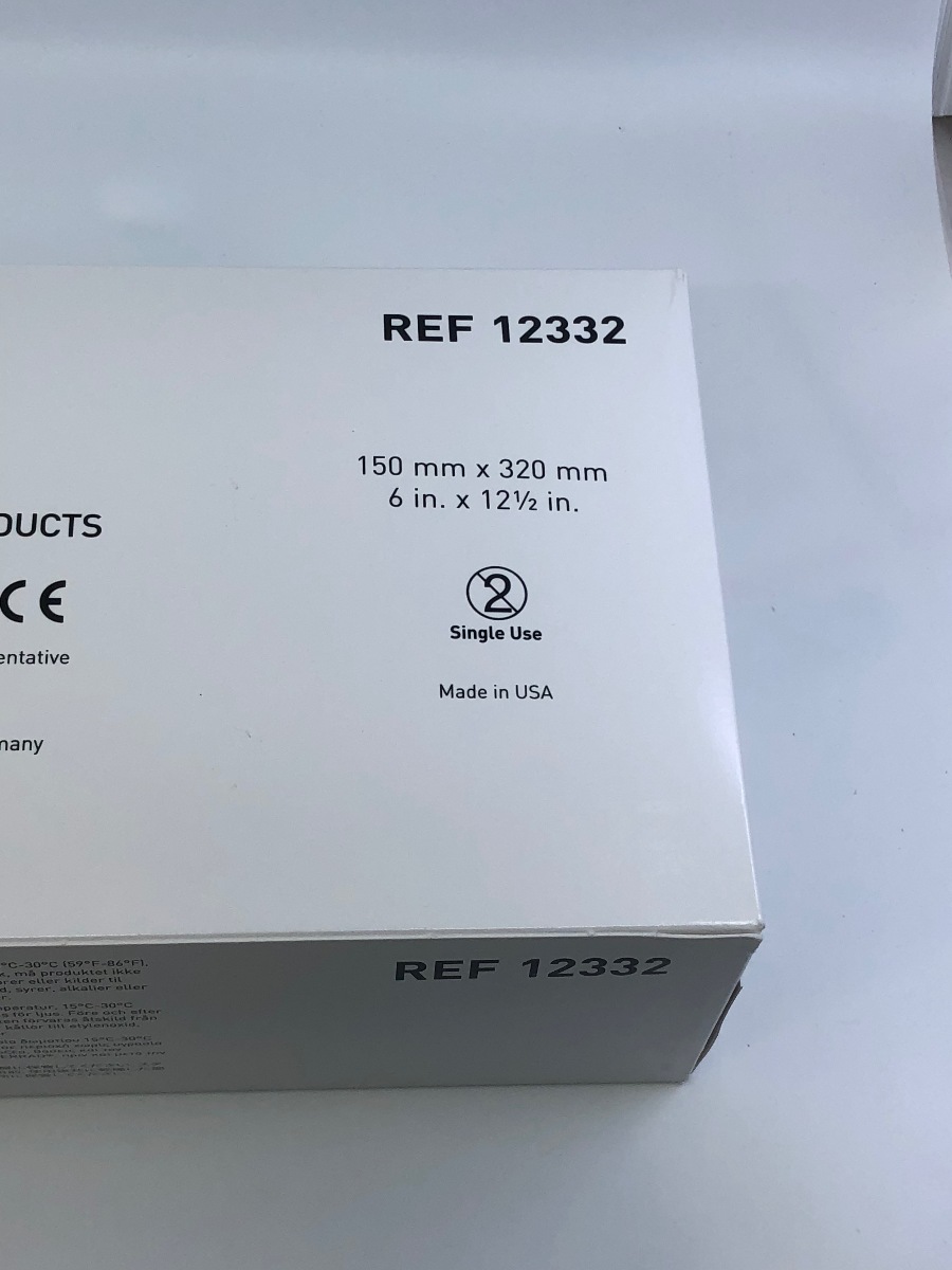 ASP 12332 Tyvek Self Seal Pouch W/ STERRAD Chemical Indicator (X) Box