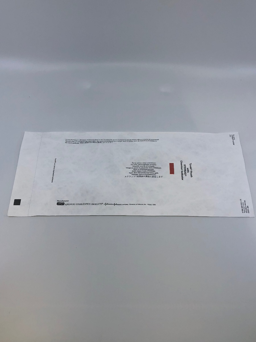 ASP 12332 Tyvek Self Seal Pouch W/ STERRAD Chemical Indicator (X) Box