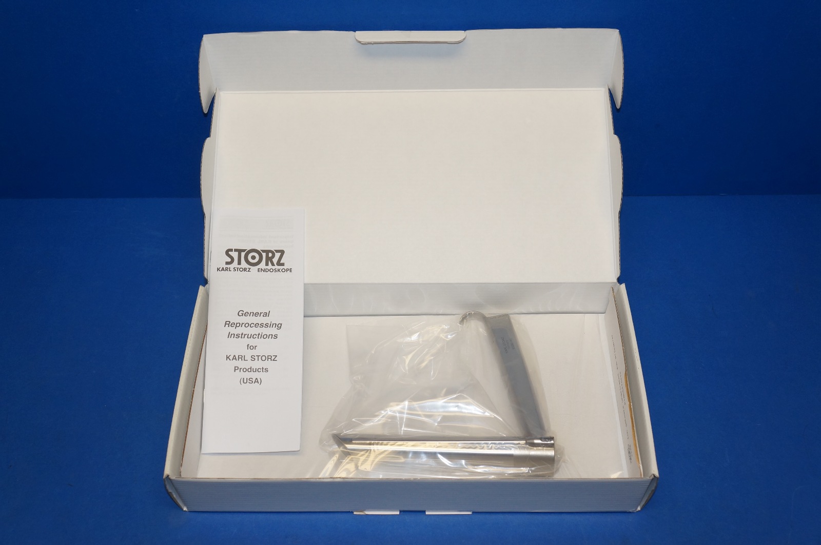 Karl Storz 8590AL Kleinsasser Larungoscope, Extra Large W/Lateral Side