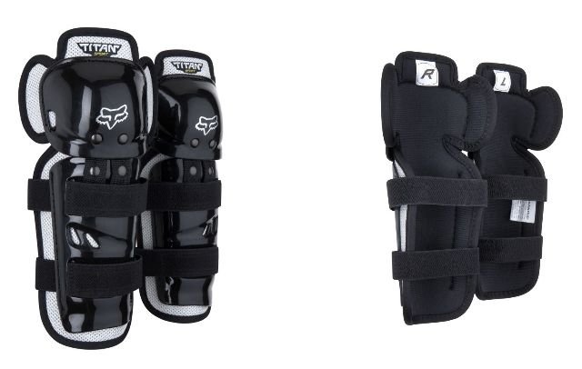 Fox Racing 2019 Titan Sport Knee//Shin Guards BLACK