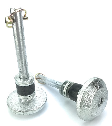Quad Logic Moose Utilities ATV/UTV Plow Replacement Plow Skid Shoe Kit M91-50021 - Pair