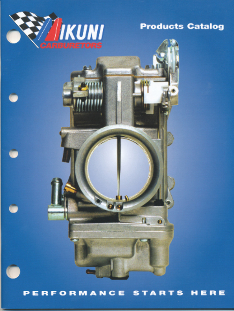 Genuine Mikuni 13-9999 MIKUNI Carburetor Products Catalog 13-9999