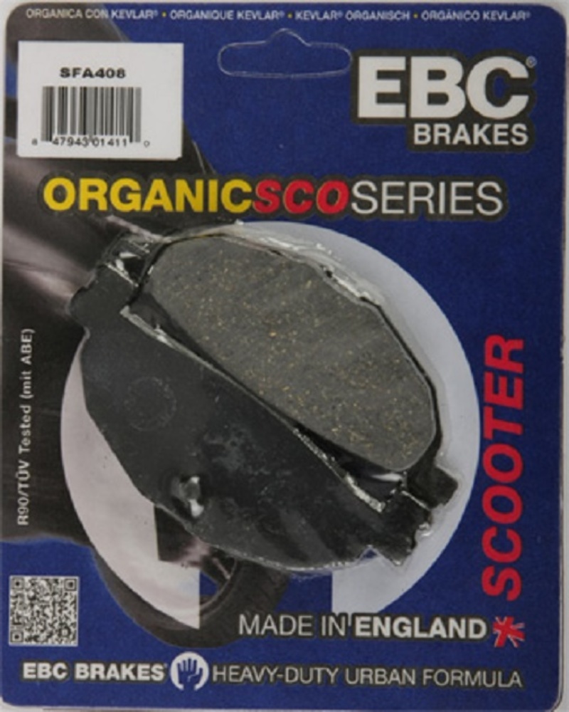 EBC SFA Sintered Scooter Heavy Duty Urban Formula Brake Pads - SFA408