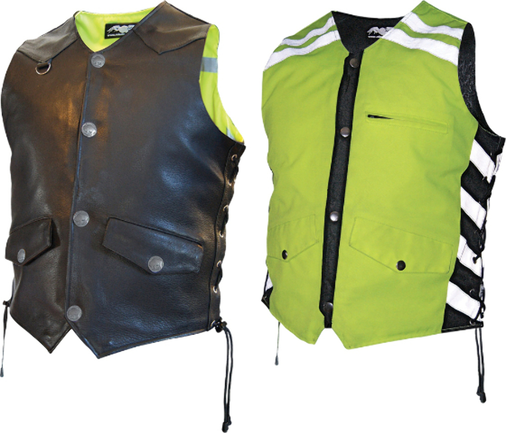 Missing Link D.O.C. Reversible Safety Vest Black/Hi-Viz Mens All Size  Small-3XL
