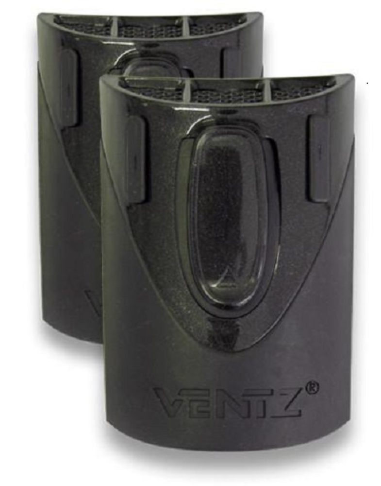 Ventz Motorcycle Jacket Rider Cooling Vent Insert (2-Pack) VNTZ-BK-01