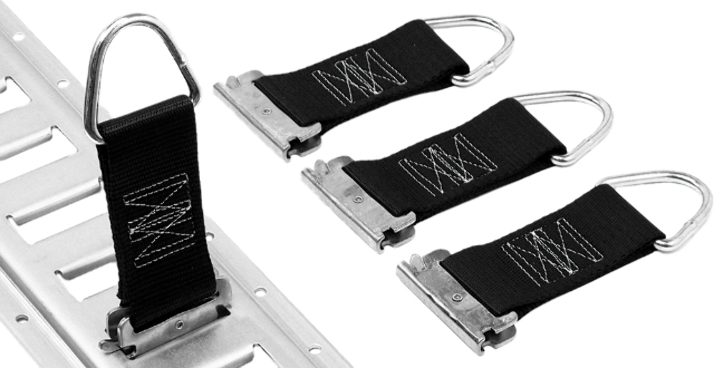 Powertye E-Track D-Ring Clips 4/PK 45300-4