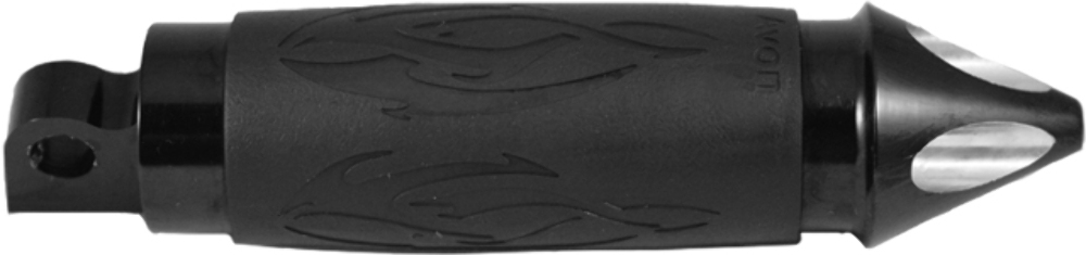 Avon Foot Pegs Tribal Black & Chrome