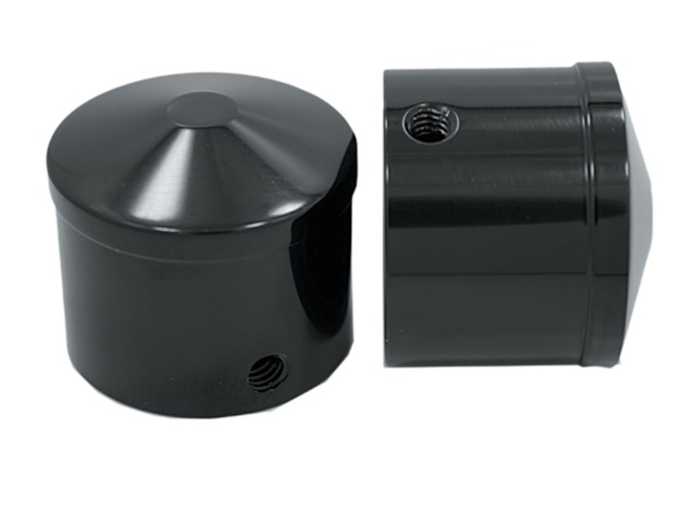 Avon Axle Nut Cover Custom Contour Black 7/8" AXL-CC-ANO-78