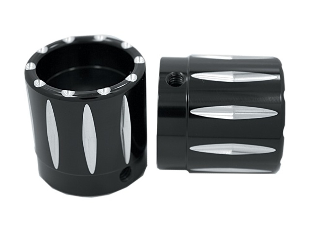 Avon Axle Nut Cover Rival Black 7/8" AXL-RIV-ANO-78