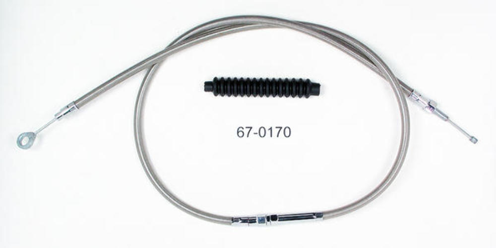 HD FLSTN/FXSTD/FXDB/FXDL/FXD Armor Coat 68.8" Clutch Cable- Motion Pro 67-0262