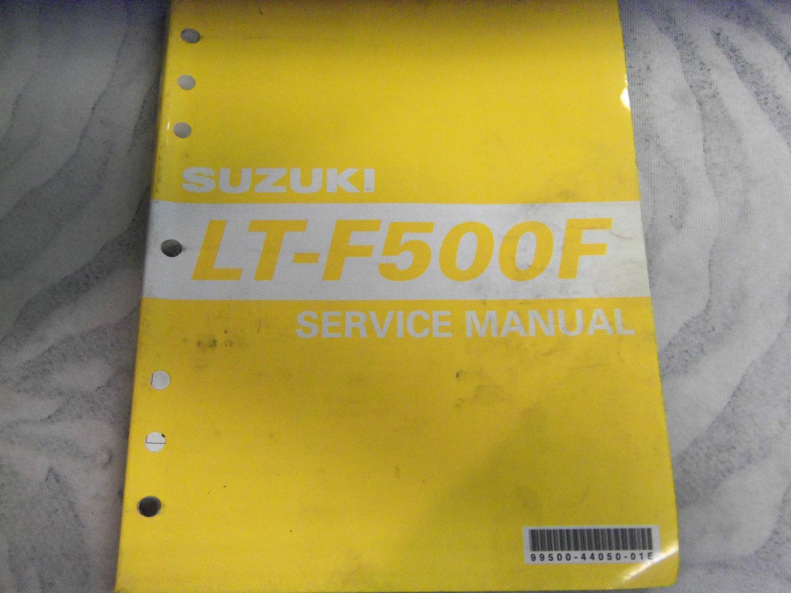 Suzuki LT-F500F Genuine Service Manual 99500-44050-01E · «