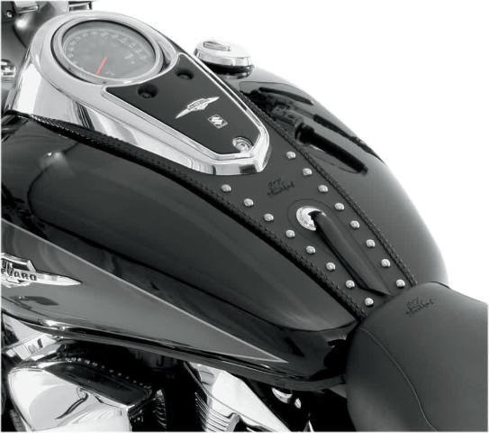 Mustang Studded Cruiser Tank Bib for 2009 Suzuki Boulevard C109R  93208 Mustang Studded Cruiser Tank Bib for 2009 Suzuki Boulevard C109R  93208