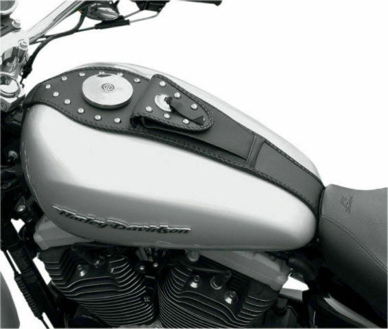 Mustang 4.5 Gallon Studded Tank Bib w/ Pouch for 04-17 Harley Davidson XL  93323 Mustang 4.5 Gallon Studded Tank Bib w/ Pouch for 04-17 Harley Davidson XL  93323