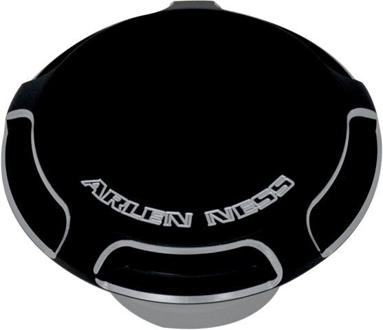 Arlen Ness 70-000 Gas Caps for V-Twin Black Beveled, Vented, 97-17 Arlen Ness 70-000 Gas Caps for V-Twin Black Beveled, Vented, 97-17