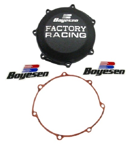 Boyesen Factory Clutch Cover Black CC-37B for Yamaha YZ250F WR250F 2001-2013 Boyesen Factory Clutch Cover Black CC-37B for Yamaha YZ250F WR250F 2001-2013