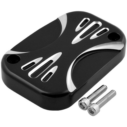 Arlen Ness Black Deep Cut Hydraulic Clutch Master Cylinder Cover Harley 2005-17 Arlen Ness Black Deep Cut Hydraulic Clutch Master Cylinder Cover Harley 2005-17