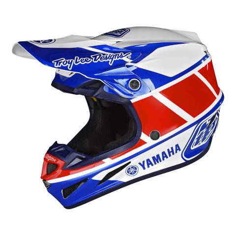 2019 Troy Lee Designs SE4 TEAM YAMAHA RS1 Motocross Helmet - Limited Edition 2019 Troy Lee Designs SE4 TEAM YAMAHA RS1 Motocross Helmet - Limited Edition