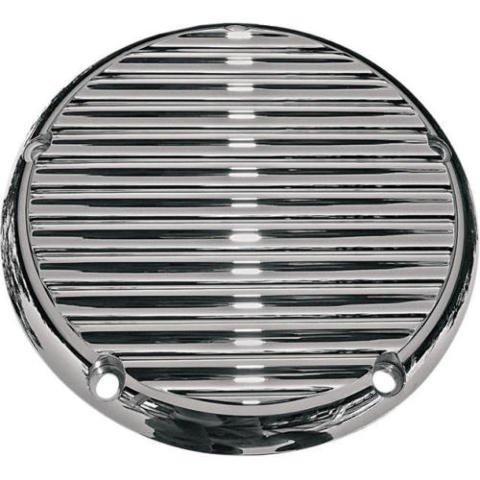 Joker Machine 5-Hole Derby Cover Finned Chrome #06-99FN Harley Davidson Joker Machine 5-Hole Derby Cover Finned Chrome #06-99FN Harley Davidson
