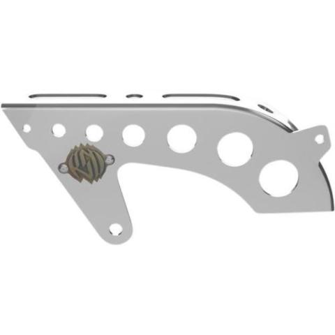 Roland Sands Tracker Front Pulley Guard Chrome Harley Davidson Sportster Roland Sands Tracker Front Pulley Guard Chrome Harley Davidson Sportster