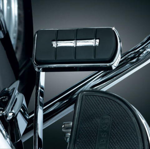 Kuryakyn 7589 Chrome ISO Deluxe Brake Pedal Pad Kuryakyn 7589 Chrome ISO Deluxe Brake Pedal Pad
