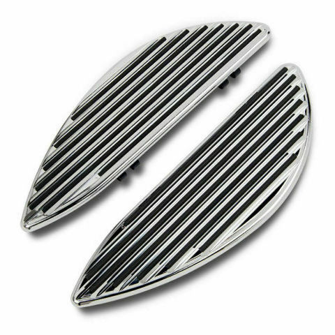 Arlen Ness Retro Driver Floorboards 06-842 Chrome Fits 00-13 FLST Arlen Ness Retro Driver Floorboards 06-842 Chrome Fits 00-13 FLST