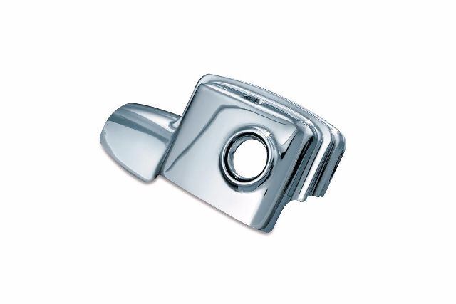 Kuryakyn 7769 Chrome Deluxe Rear Master Cylinder Cover Accent Harley Touring Kuryakyn 7769 Chrome Deluxe Rear Master Cylinder Cover Accent Harley Touring